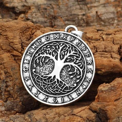 Amulet imbued with the essence of the 9 yggdrasil realms